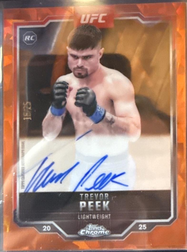 Trevor Peek [Orange Refractor] #CRA-TP
