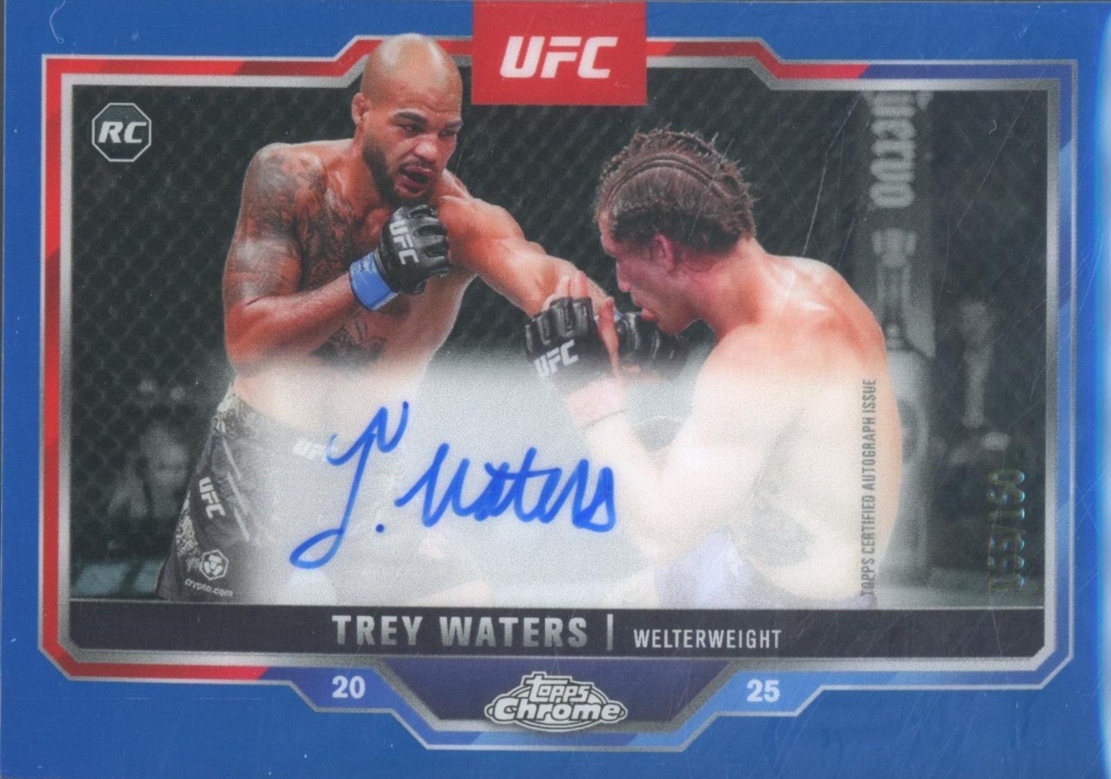 Trey Waters [Blue Refractor] #CRA-TW