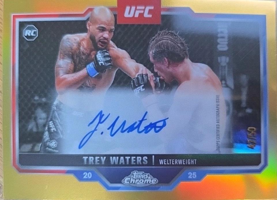 Trey Waters [Gold Refractor] #CRA-TW
