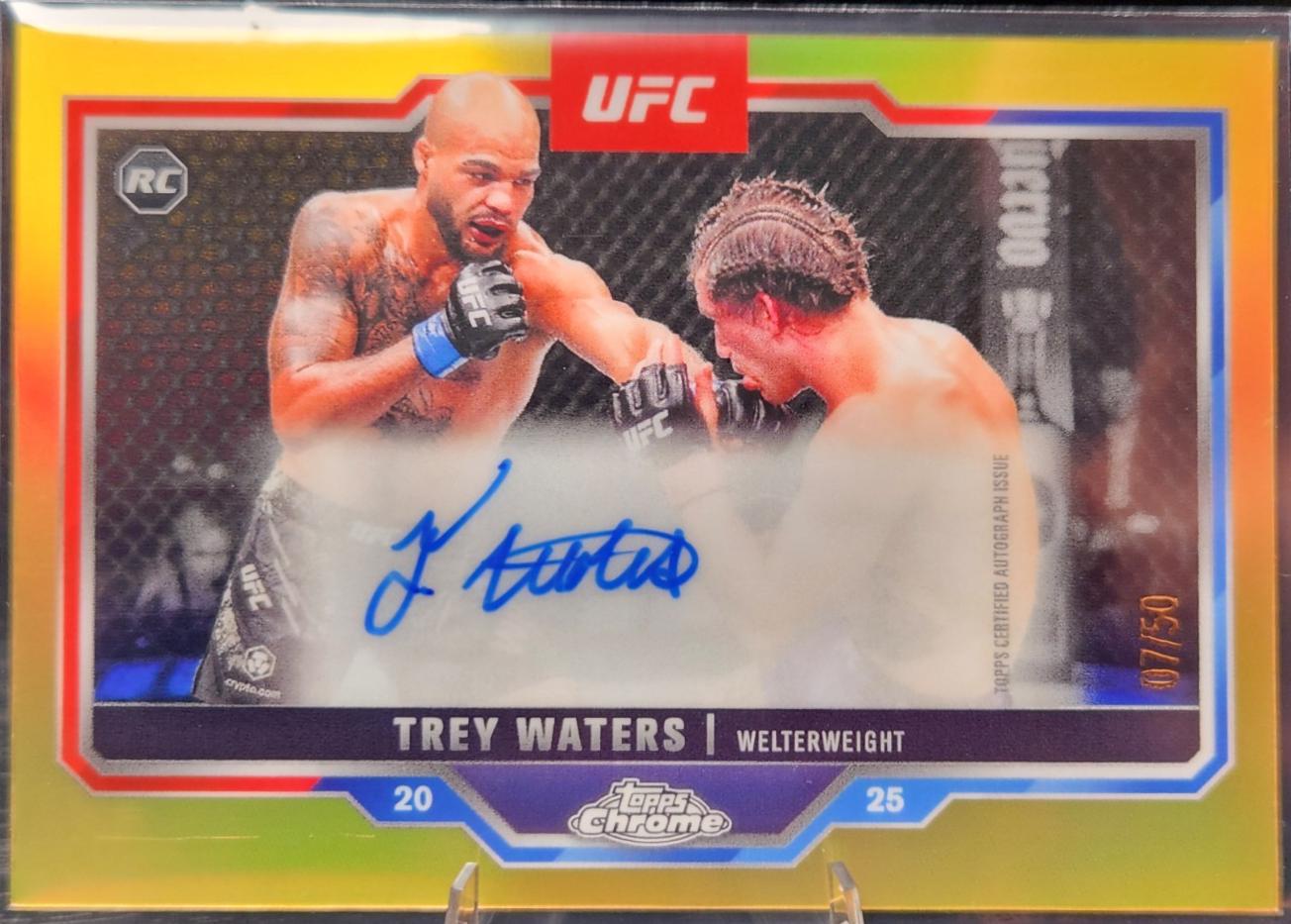 Trey Waters [Gold Sapphire] #CRA-TW