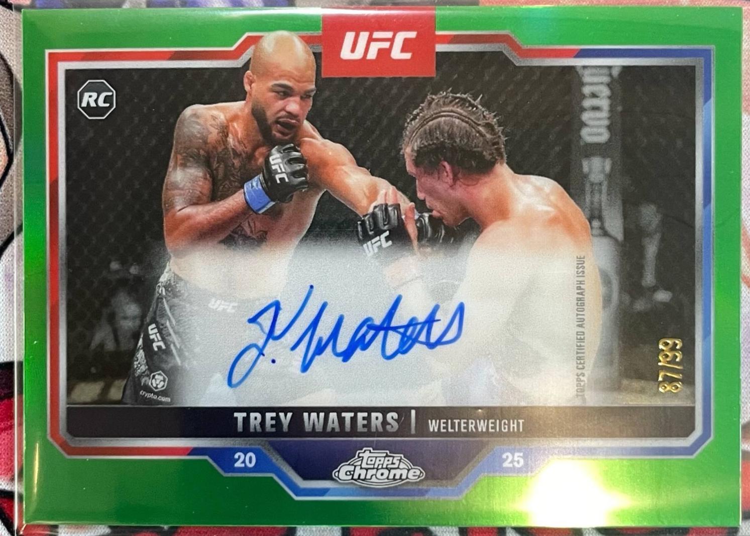 Trey Waters [Green Refractor] #CRA-TW