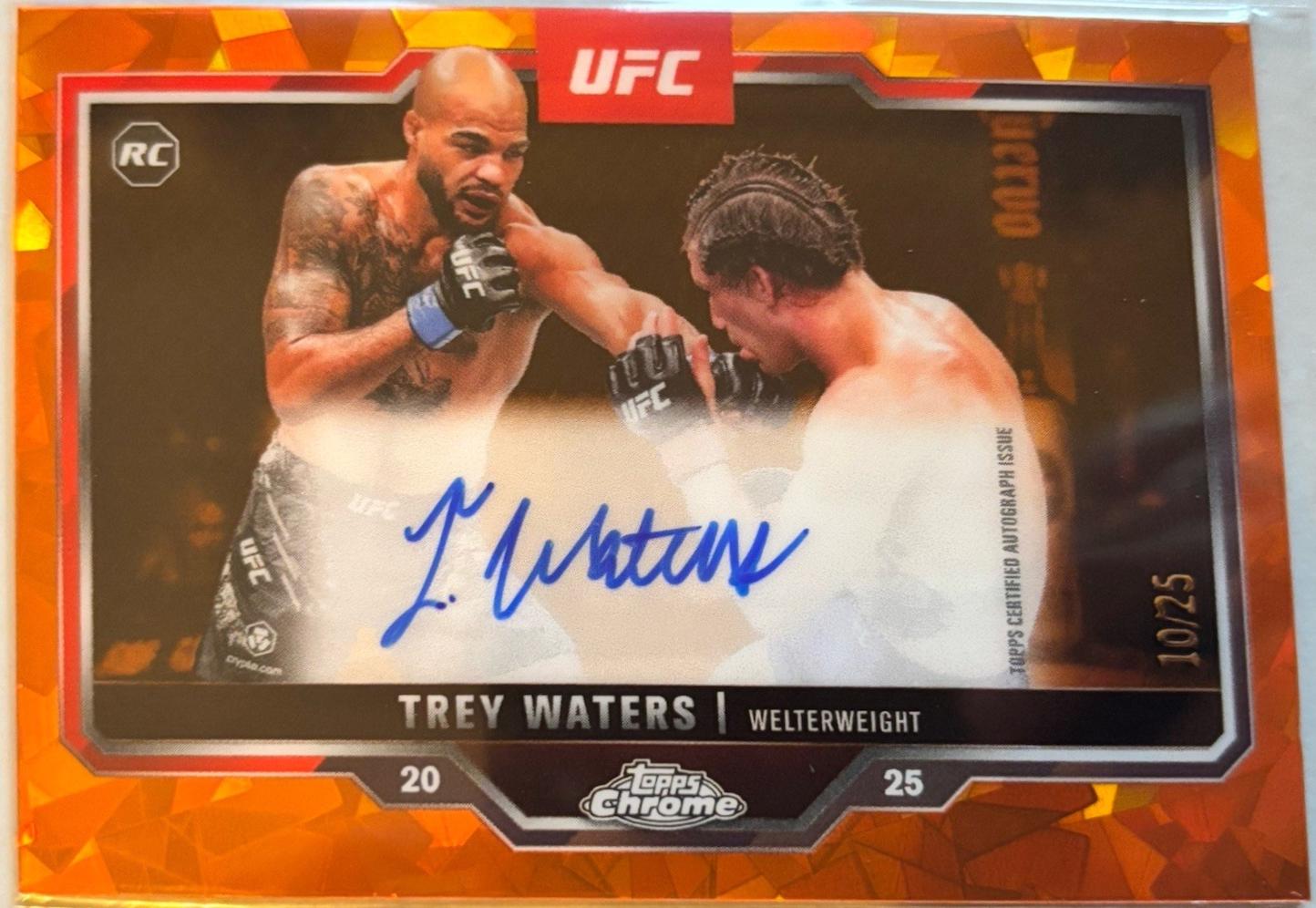 Trey Waters [Orange Refractor] #CRA-TW