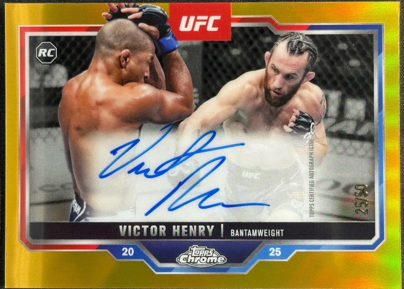 Victor Henry [Gold Refractor] #CRA-VH