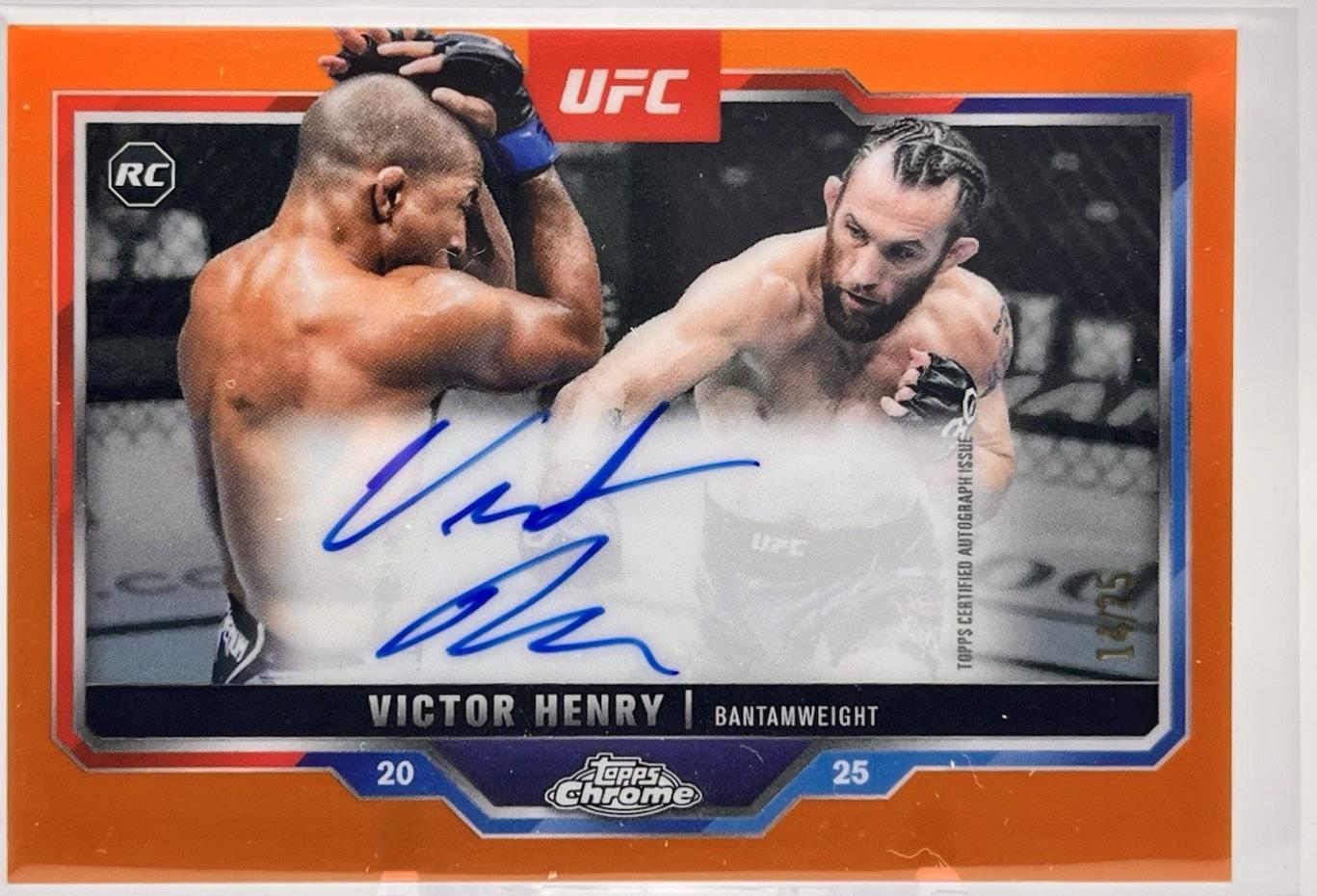 Victor Henry [Orange Refractor] #CRA-VH