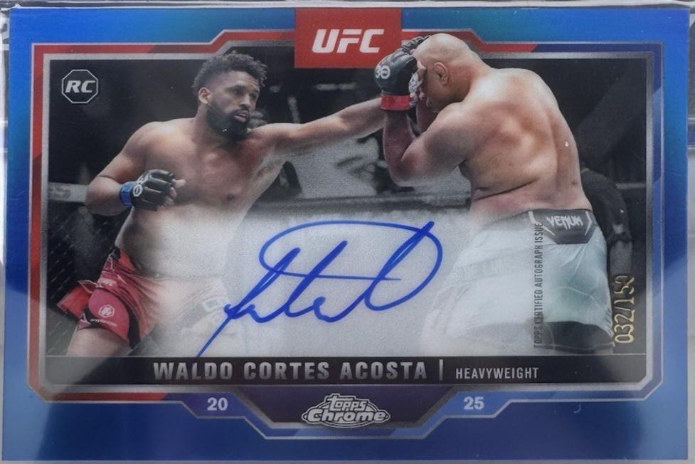 Waldo Cortes Acosta [Blue Refractor] #CRA-WA