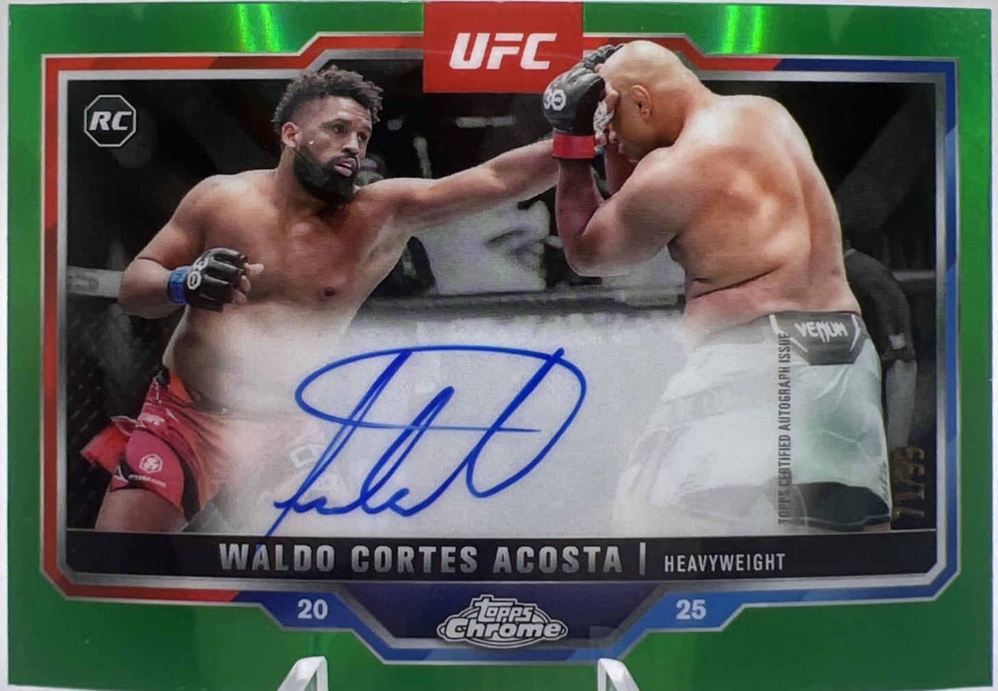 Waldo Cortes Acosta [Green Refractor] #CRA-WA