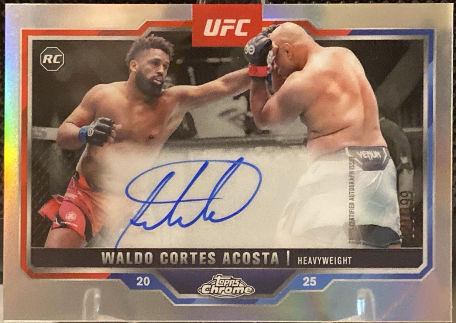 Waldo Cortes Acosta [Refractor] #CRA-WA