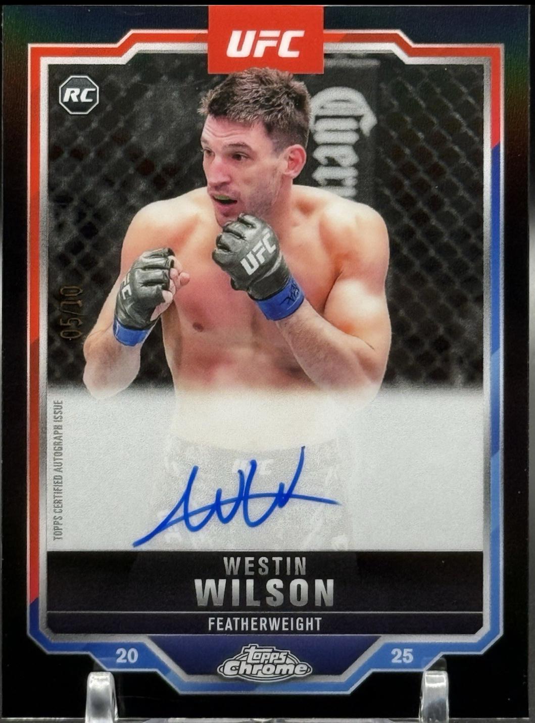 Westin Wilson [Black Refractor] #CRA-WW