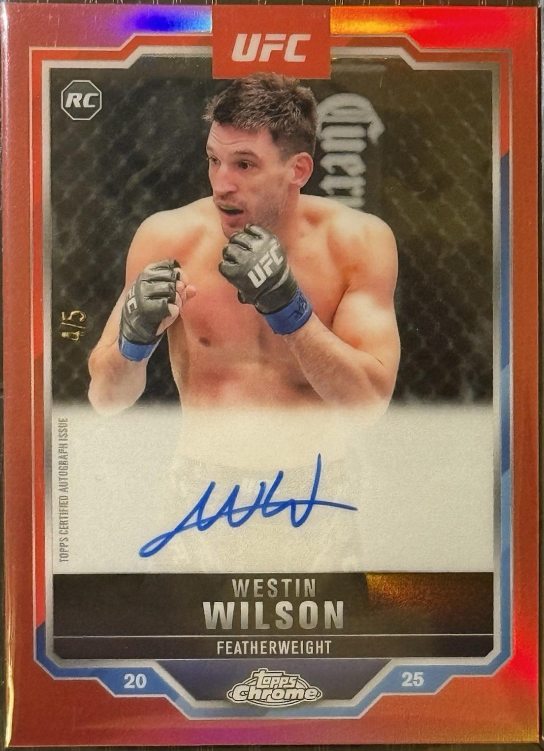 Westin Wilson [Red Refractor] #CRA-WW