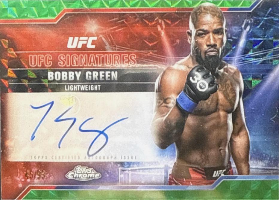 Bobby Green [Green Refractor] #SIG-BG