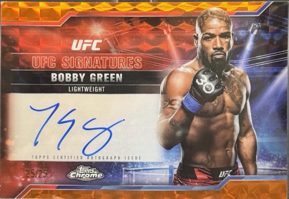Bobby Green [Orange Refractor] #SIG-BG