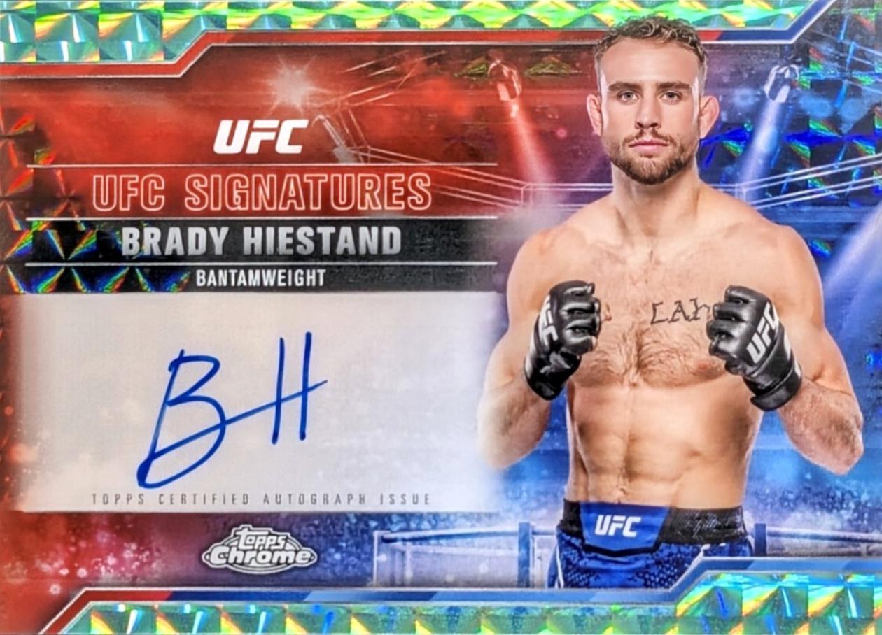 Brady Hiestand [Geometric Aqua Refractor] #SIG-BH