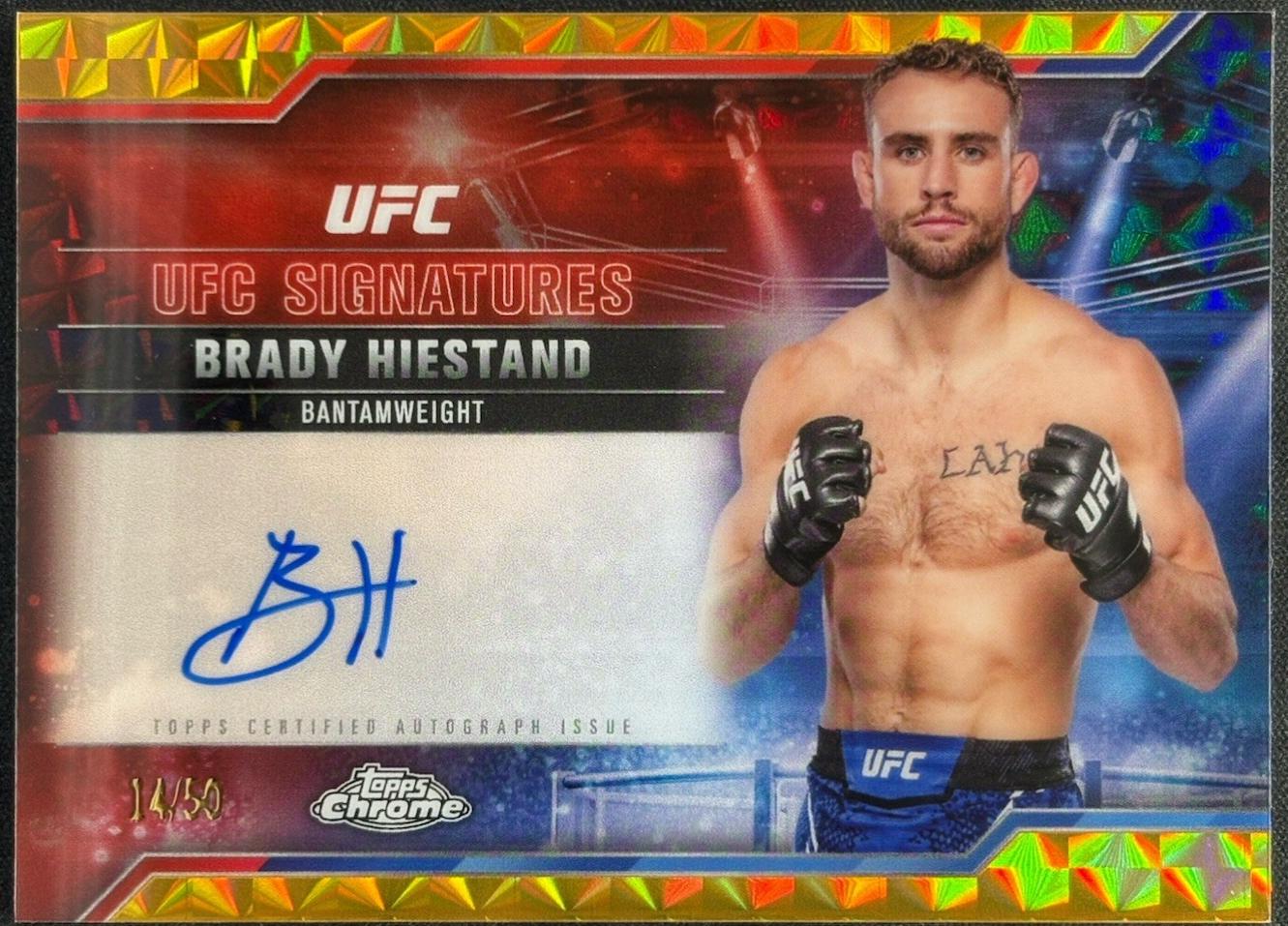 Brady Hiestand [Geometric Gold Refractor] #SIG-BH