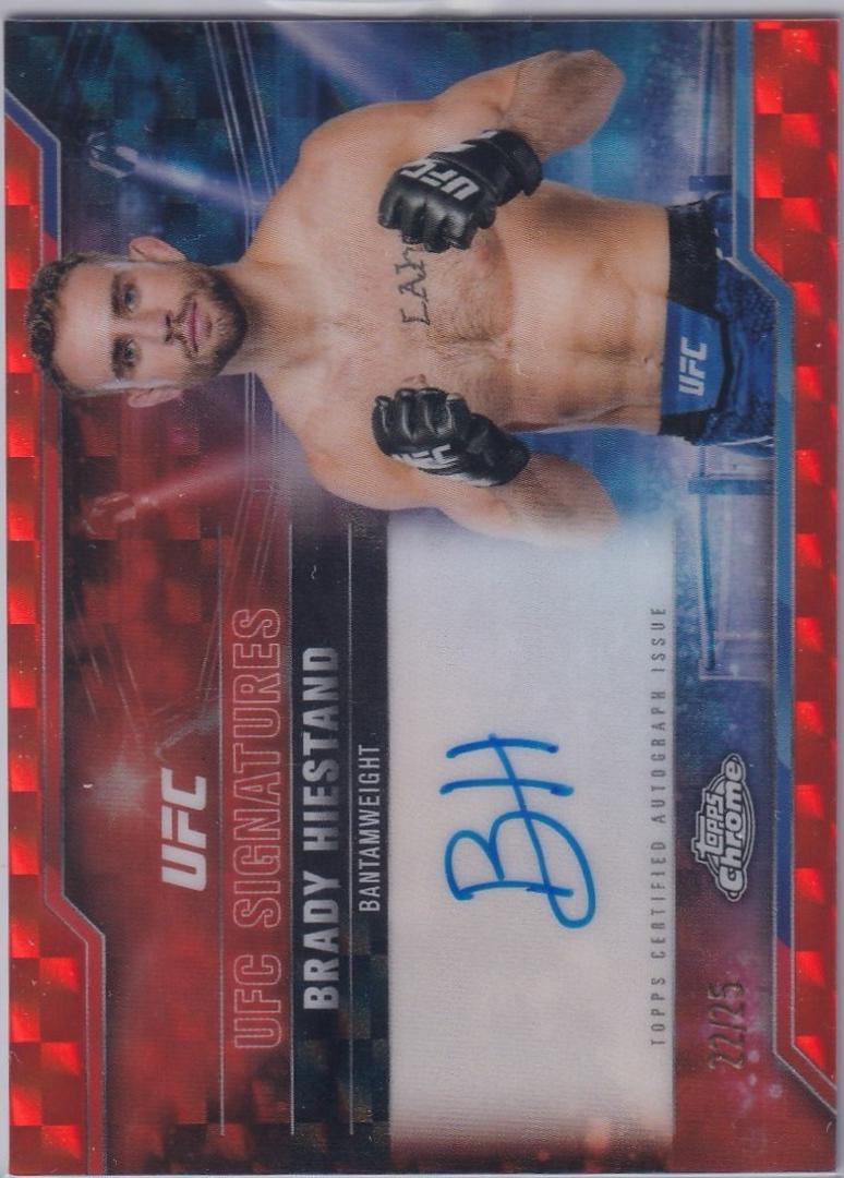 Brady Hiestand [Geometric Orange Refractor] #SIG-BH