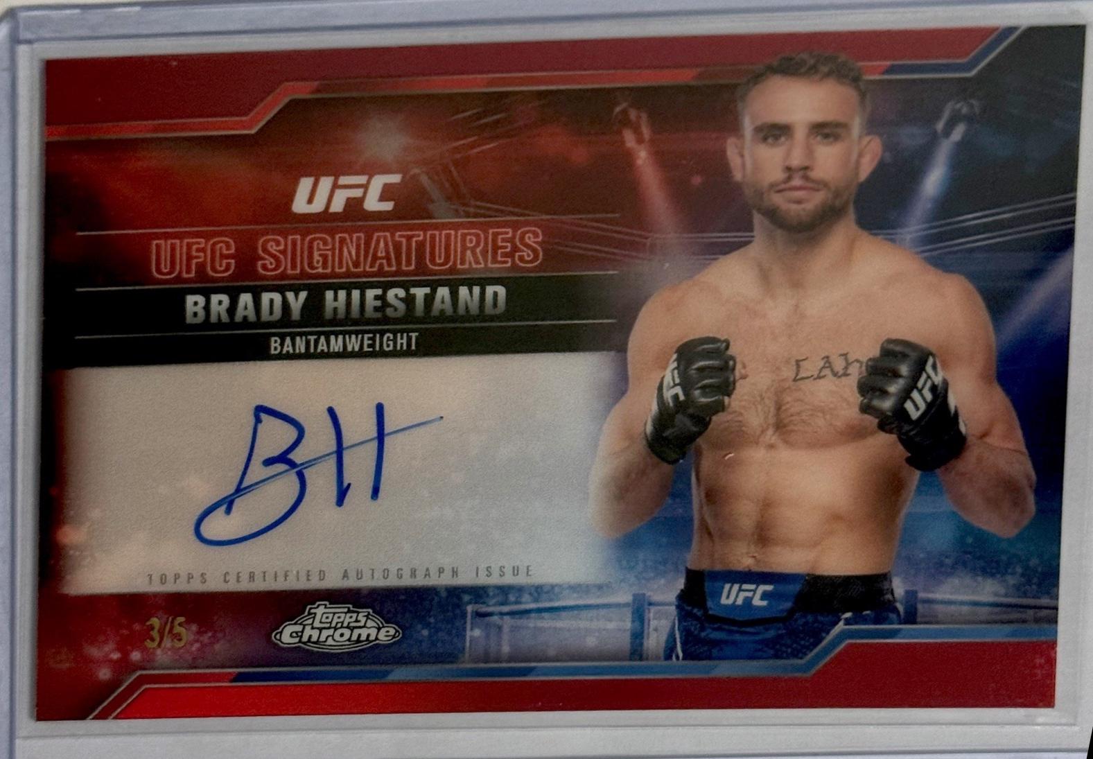 Brady Hiestand [Red Refractor] #SIG-BH