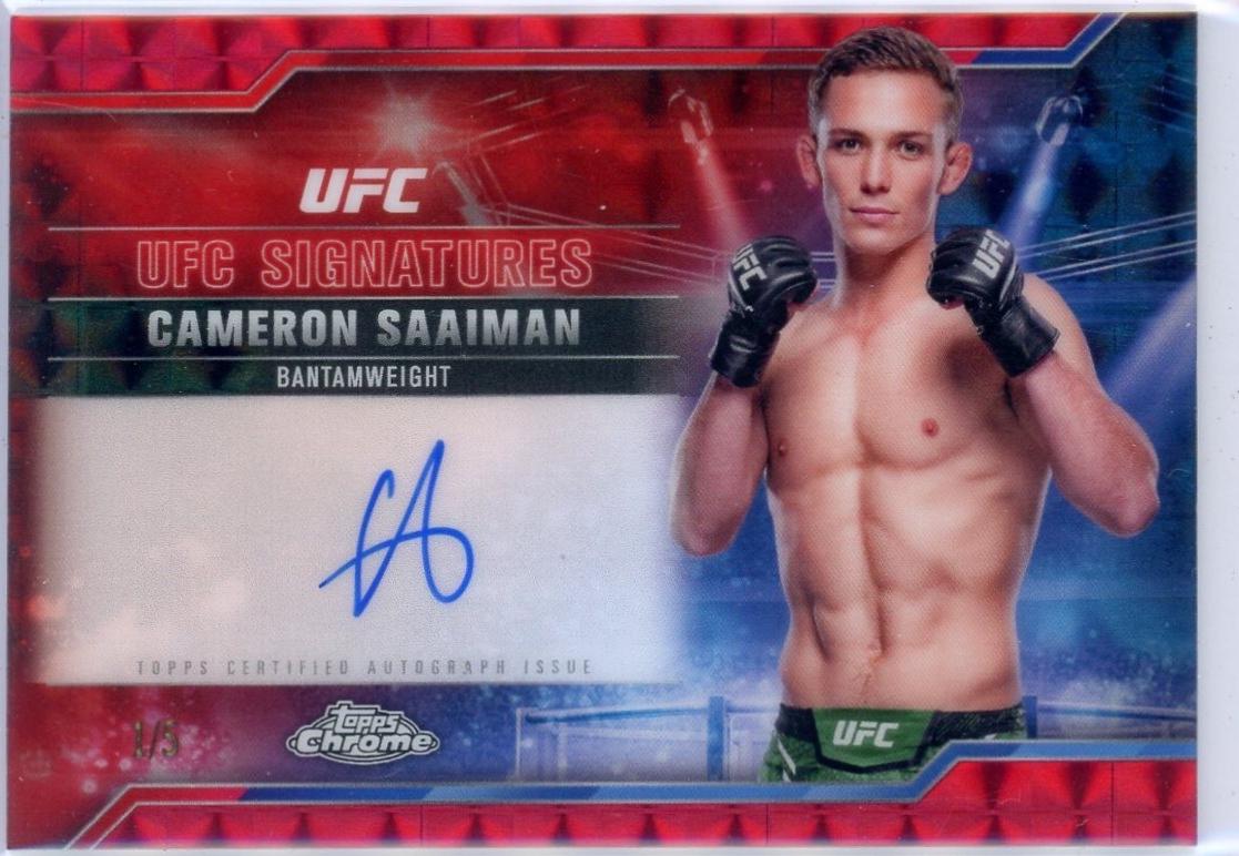 Cameron Saaiman [Geometric Red Refractor] #SIG-CS