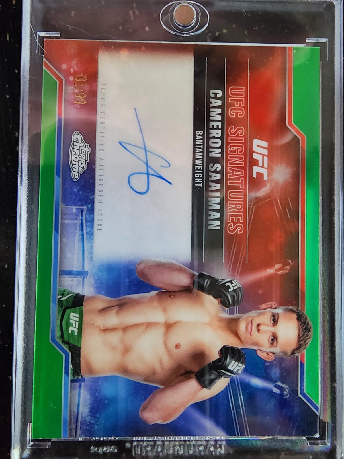 Cameron Saaiman [Green Refractor] #SIG-CS