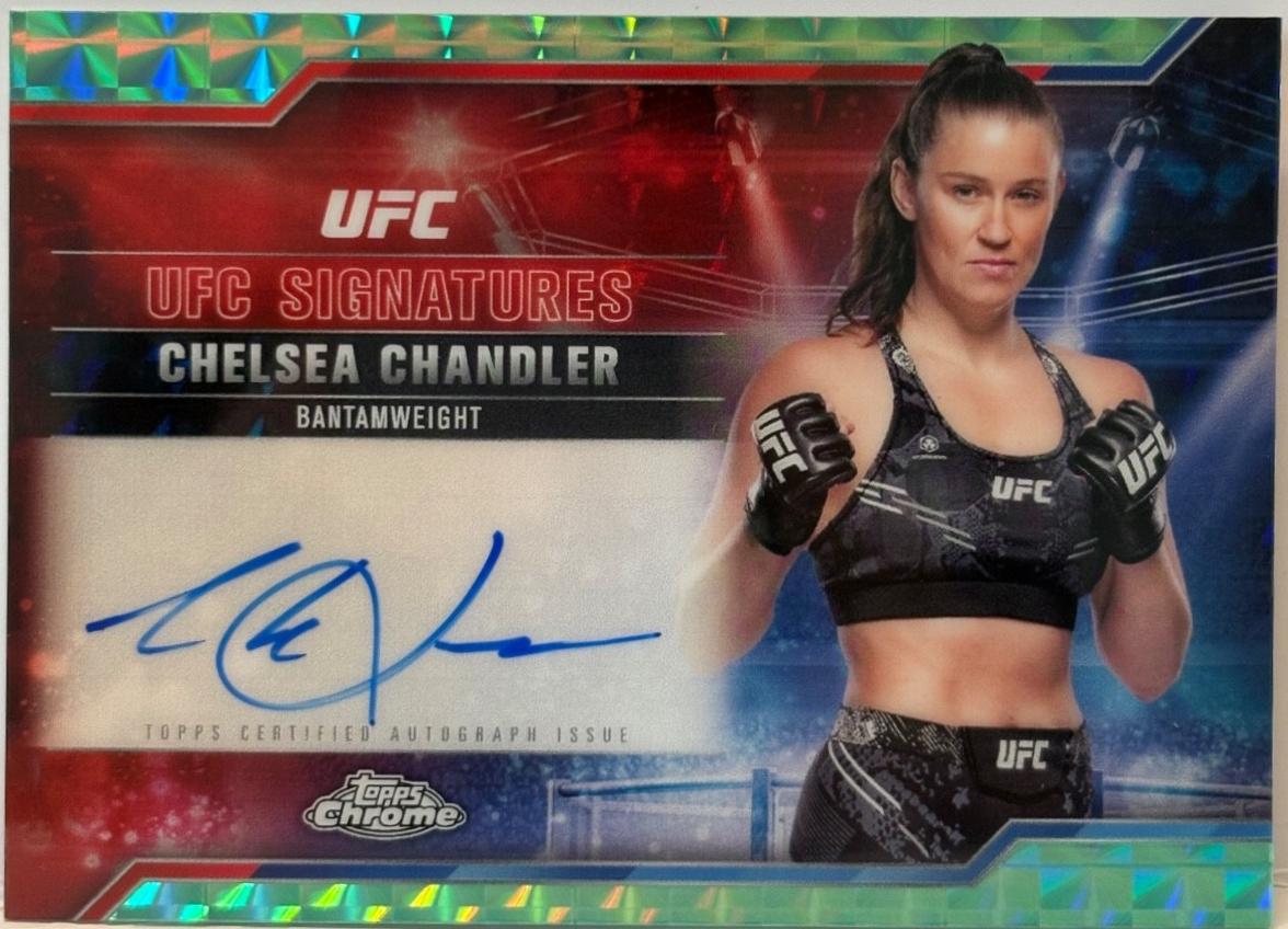 Chelsea Chandler [Geometric Aqua Refractor] #SIG-CC