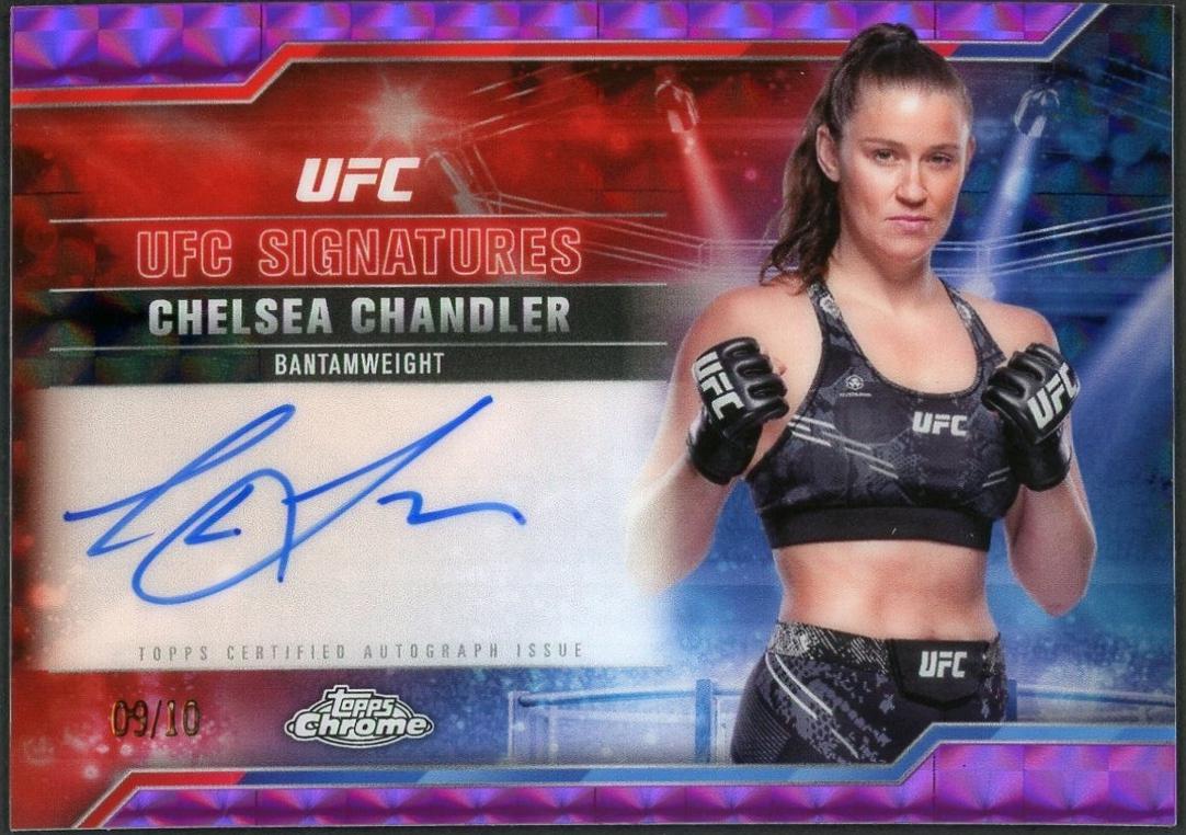 Chelsea Chandler [Geometric Purple Refractor] #SIG-CC