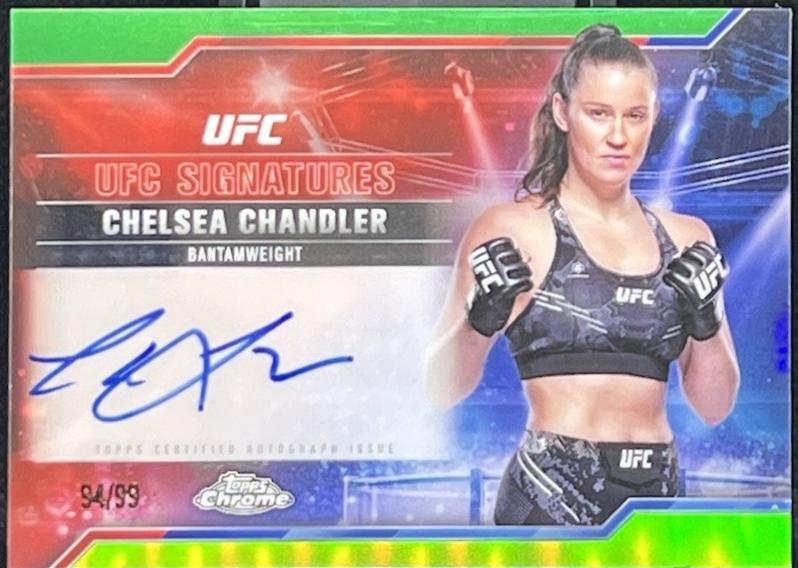 Chelsea Chandler [Green Refractor] #SIG-CC