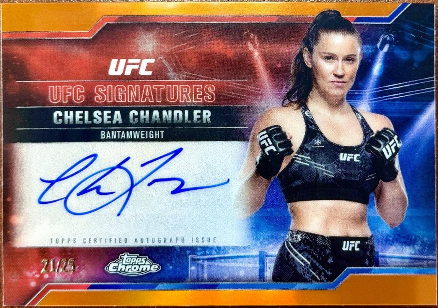 Chelsea Chandler [Orange Refractor] #SIG-CC