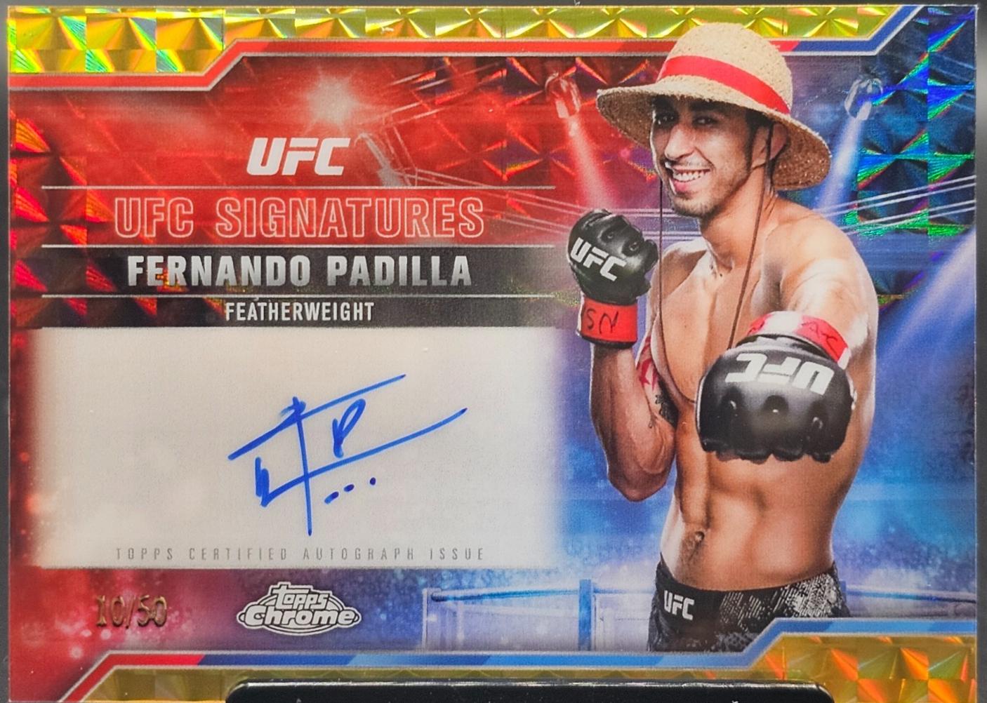 Fernando Padilla [Geometric Gold Refractor] #SIG-FP