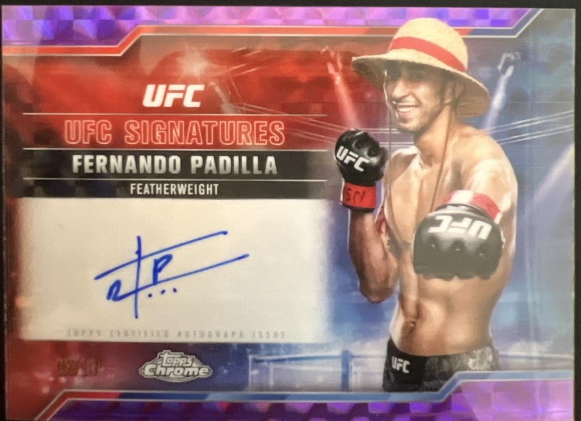 Fernando Padilla [Geometric Purple Refractor] #SIG-FP
