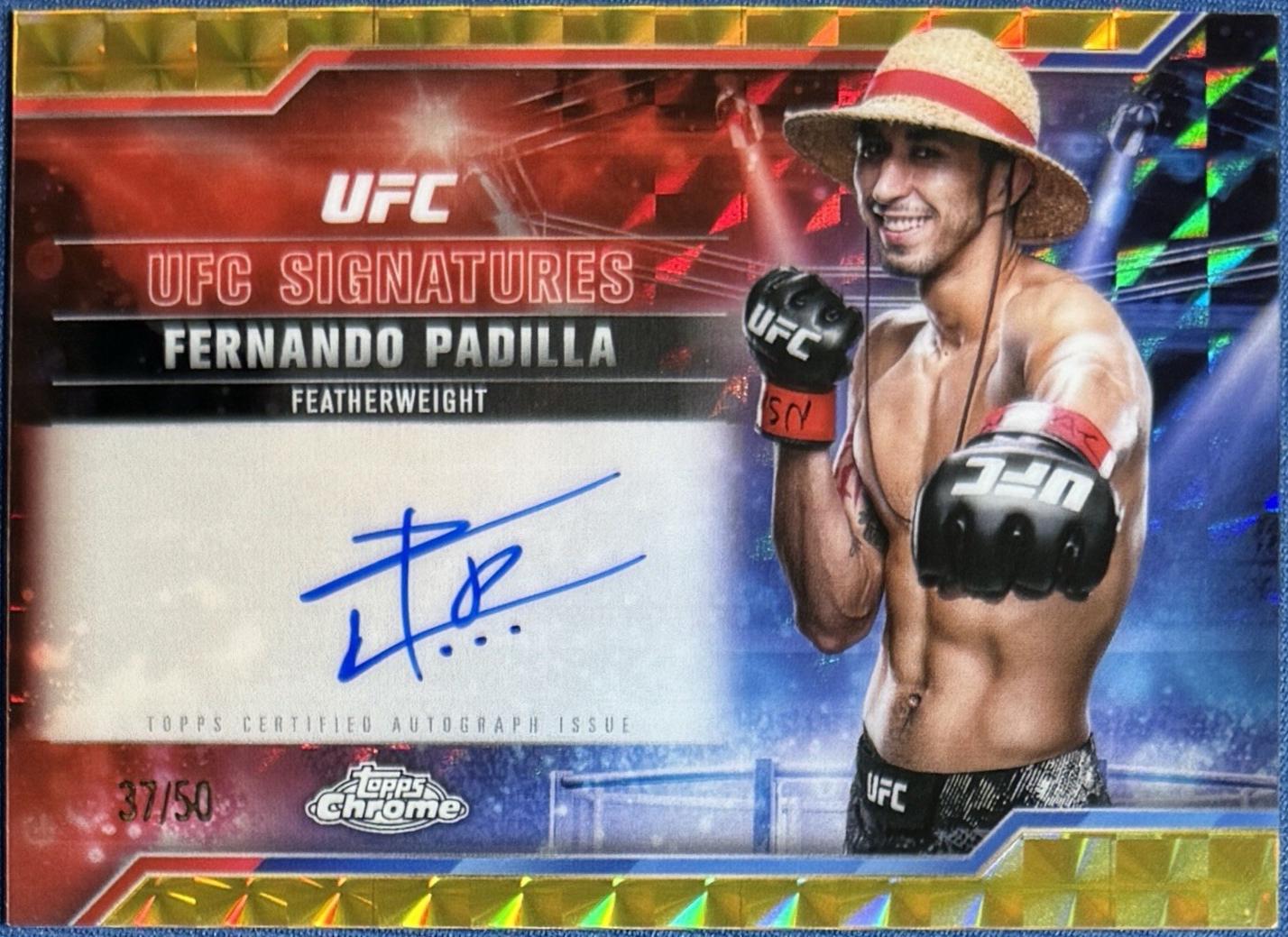 Fernando Padilla [Gold Refractor] #SIG-FP