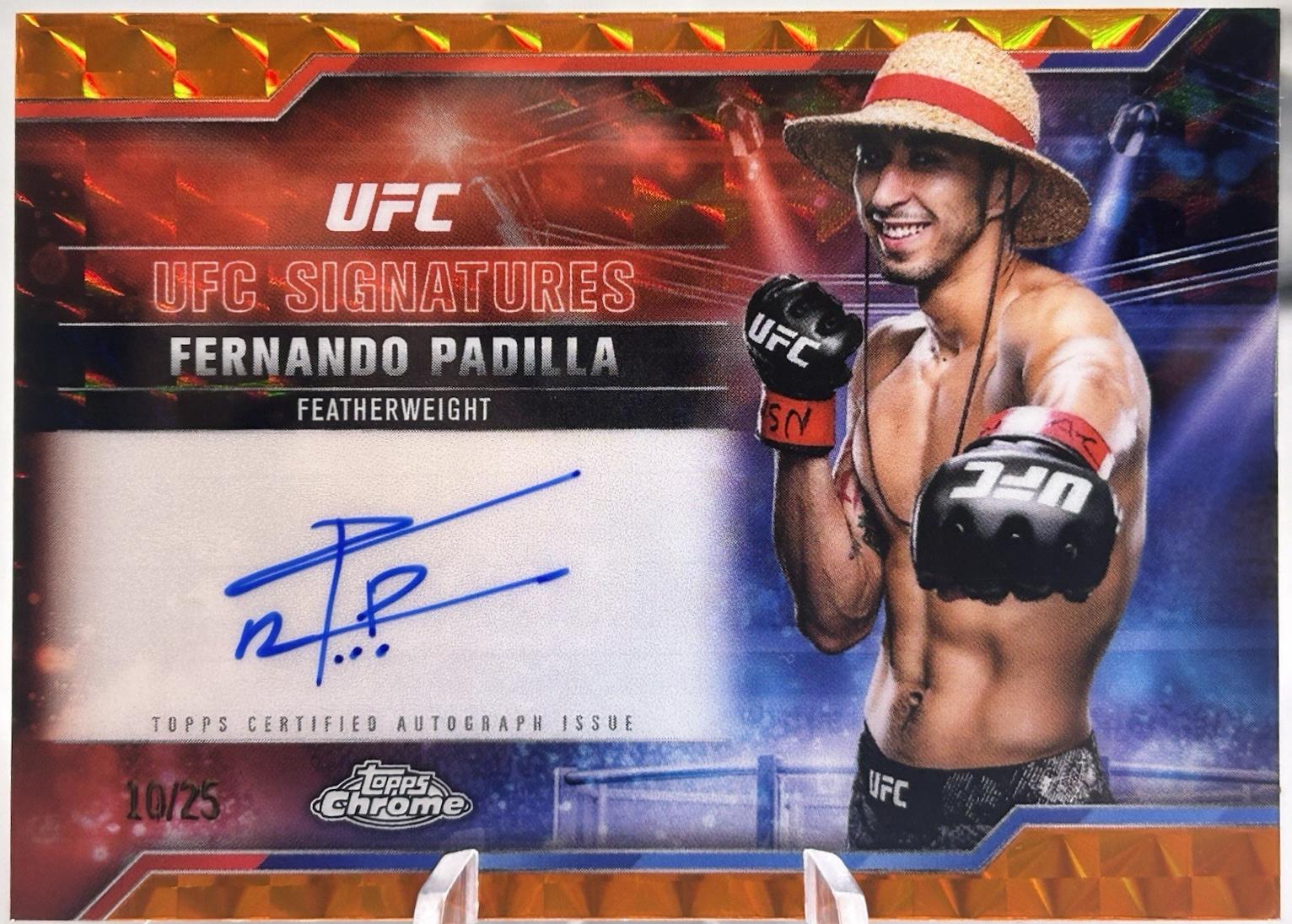 Fernando Padilla [Orange Refractor] #SIG-FP
