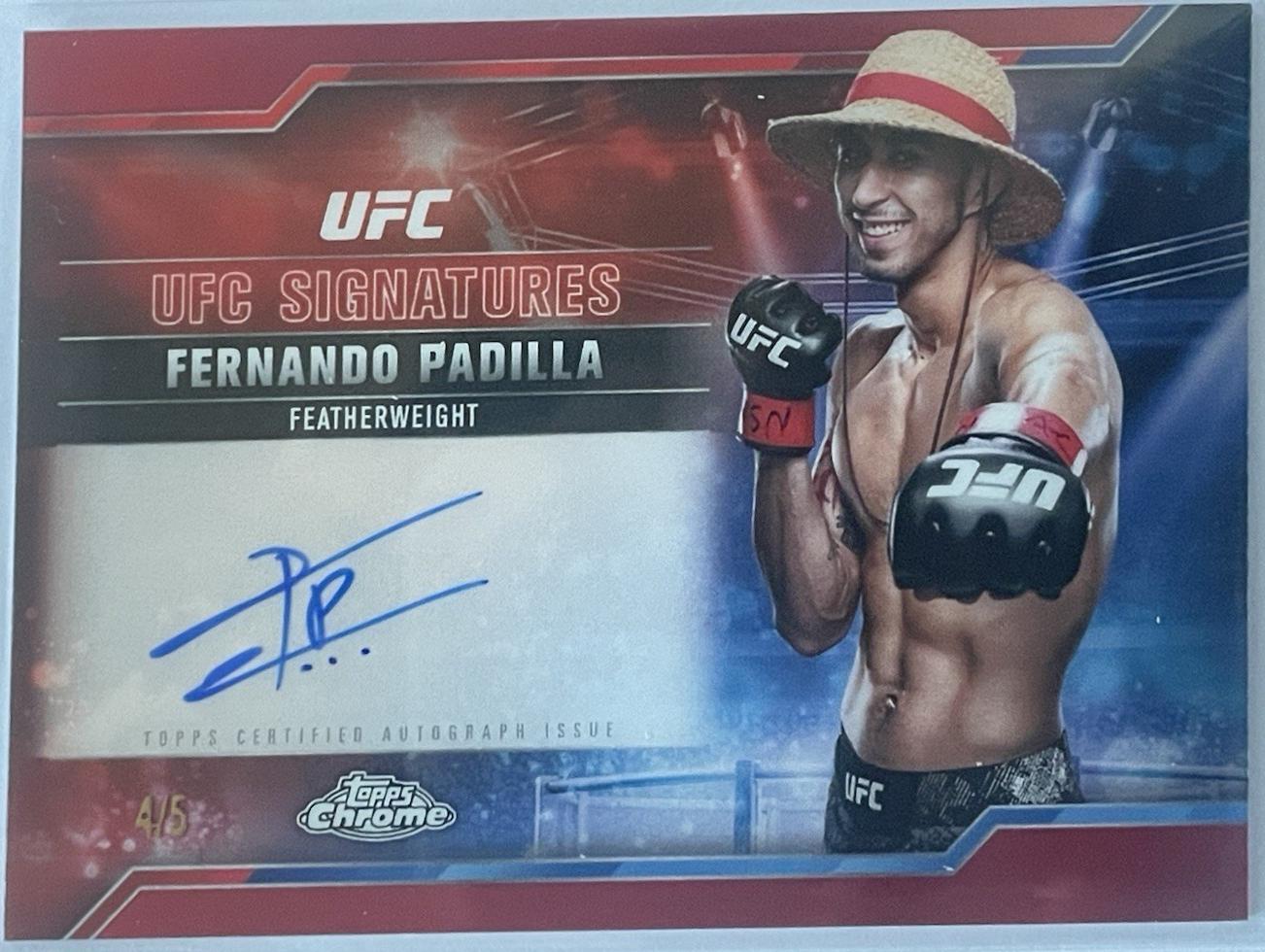 Fernando Padilla [Red Refractor] #SIG-FP