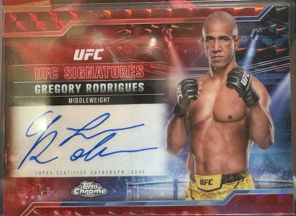Gregory Rodrigues [Geometric Red Refractor] #SIG-GR