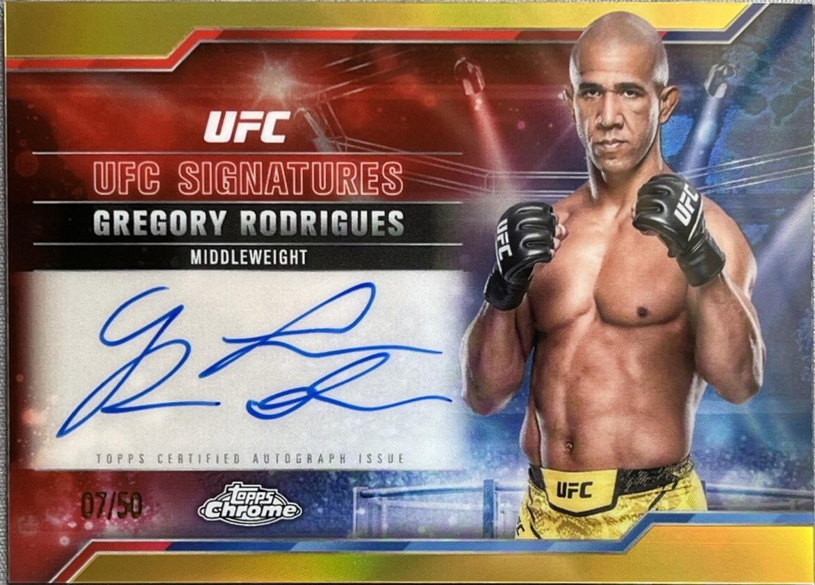 Gregory Rodrigues [Gold Refractor] #SIG-GR