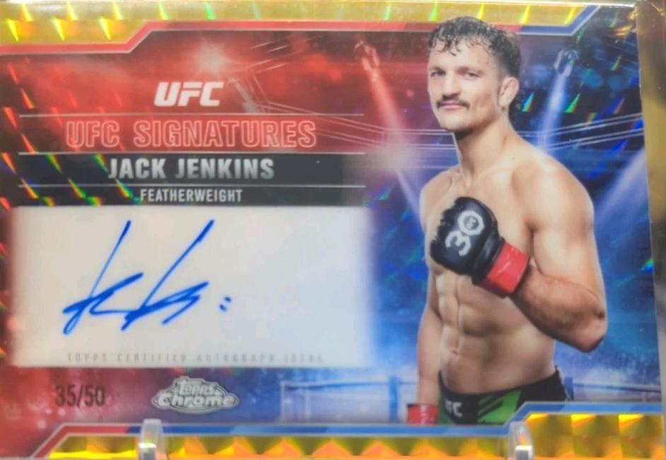 Jack Jenkins [Geometric Gold Refractor] #SIG-JJ