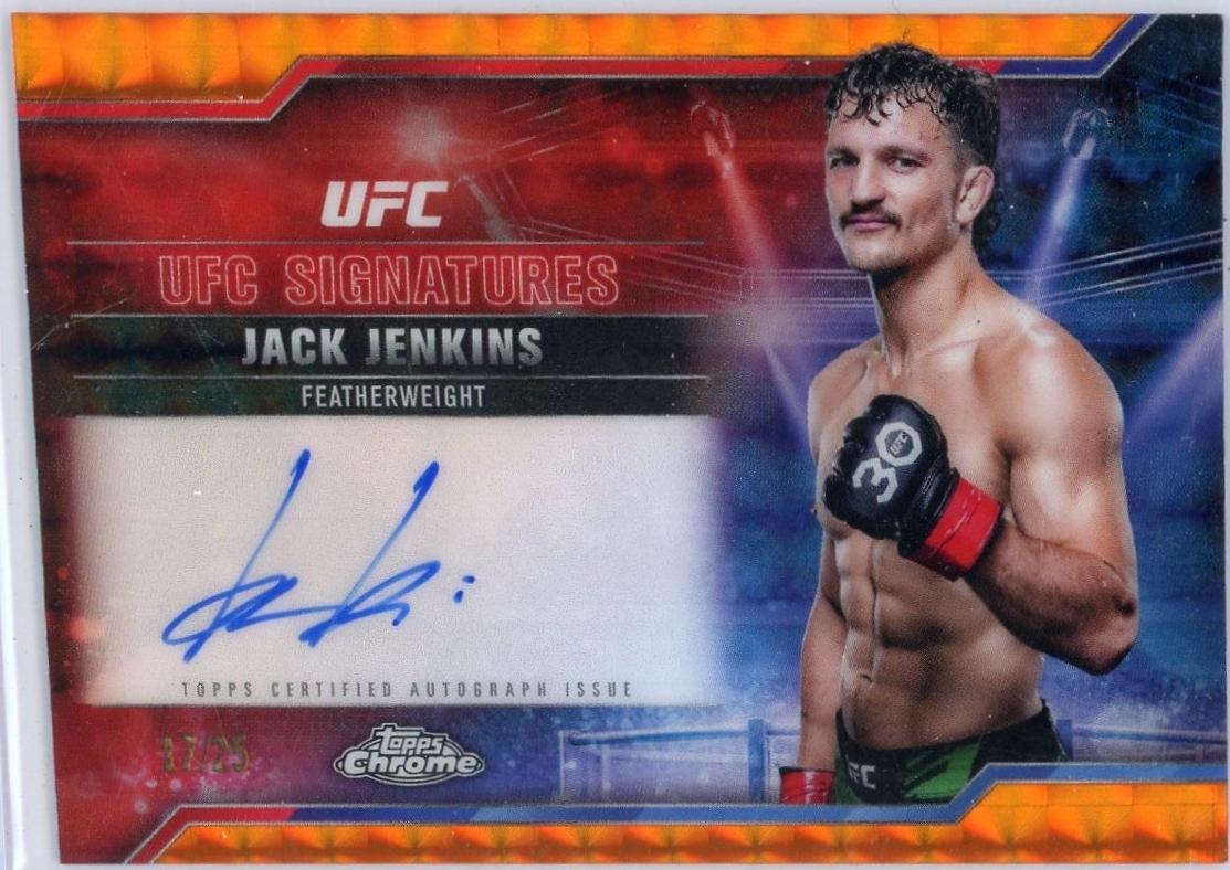 Jack Jenkins [Geometric Orange Refractor] #SIG-JJ
