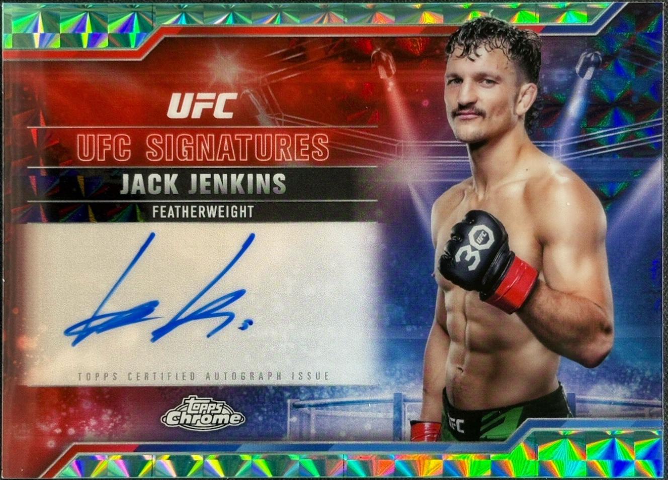 Jack Jenkins [Geometric Purple Refractor] #SIG-JJ