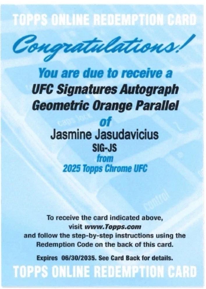 Jasmine Jasudavicius [Geometric Orange Refractor] #SIG-JS