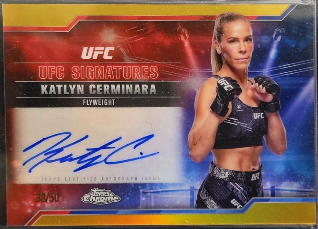 Katlyn Cerminara [Gold Refractor] #SIG-KC