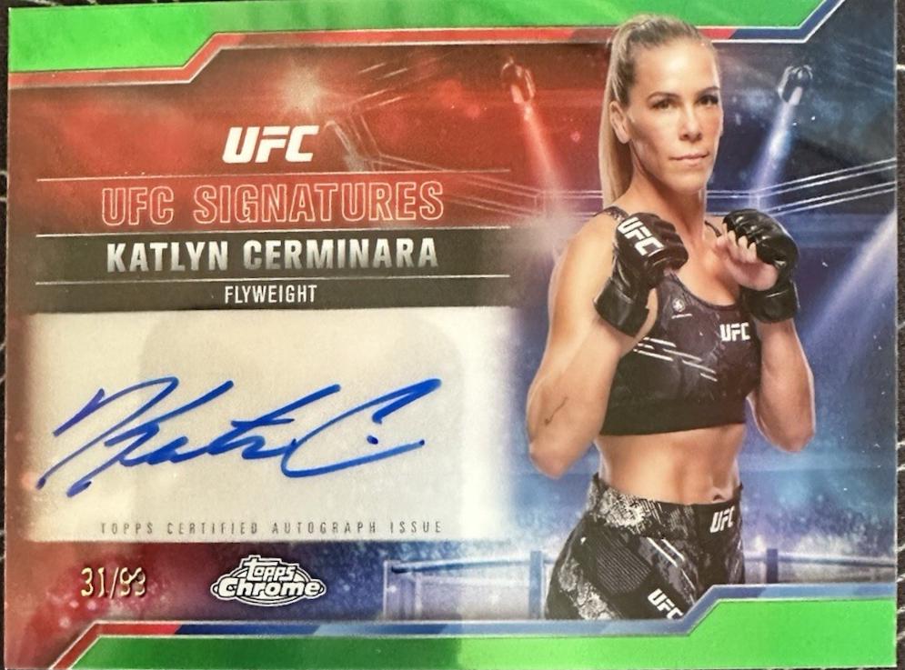 Katlyn Cerminara [Green Refractor] #SIG-KC