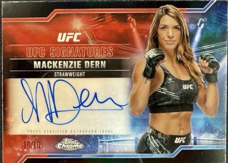 Mackenzie Dern [Black Refractor] #SIG-MD