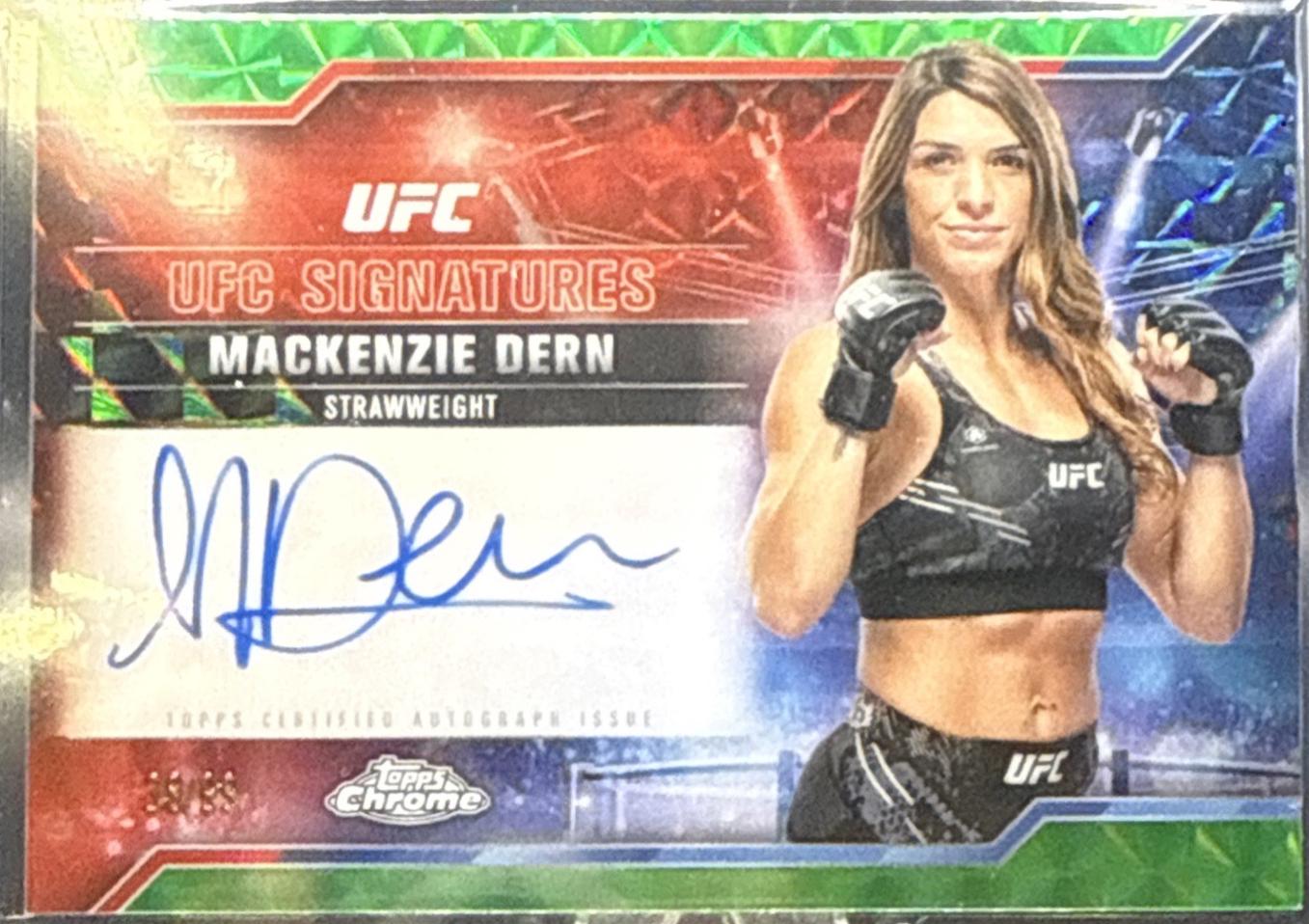 Mackenzie Dern [Geometric Green Refractor] #SIG-MD