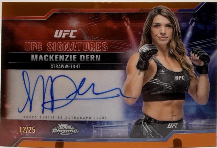 Mackenzie Dern [Orange Refractor] #SIG-MD