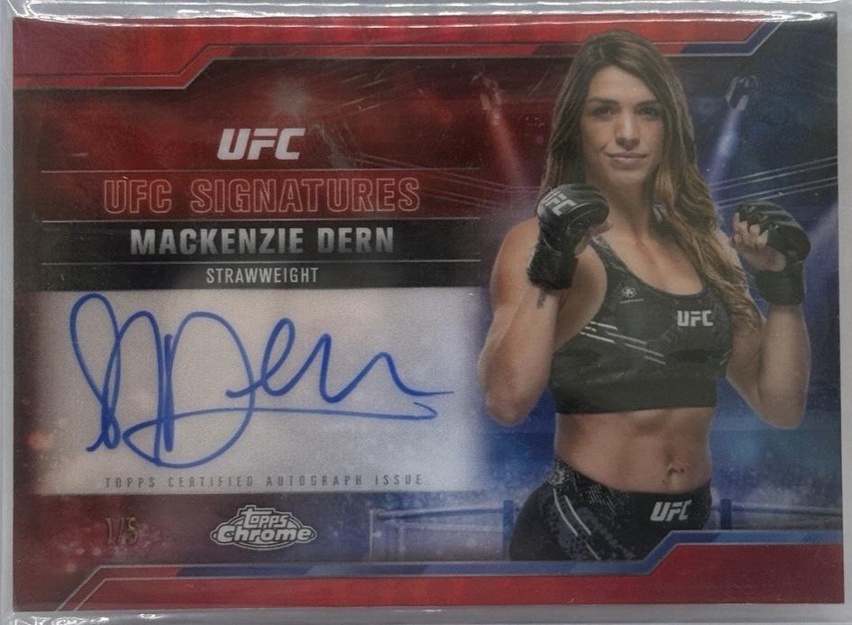 Mackenzie Dern [Red Refractor] #SIG-MD