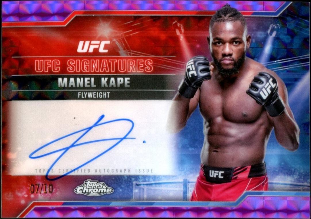 Manel Kape [Geometric Purple Refractor] #SIG-MK