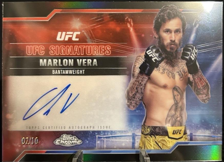 Marlon Vera [Black Refractor] #SIG-MV