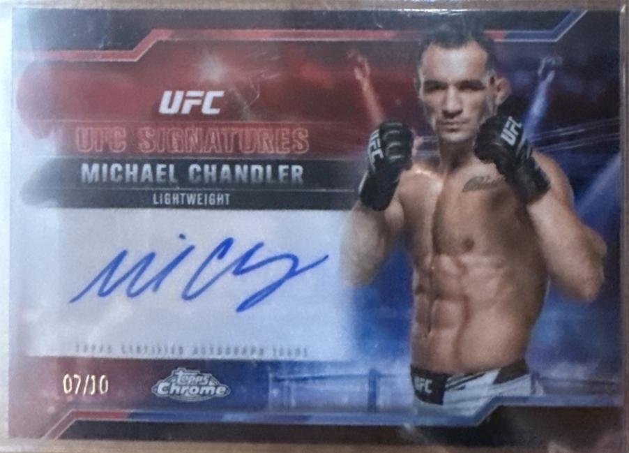 Michael Chandler [Black Refractor] #SIG-MC