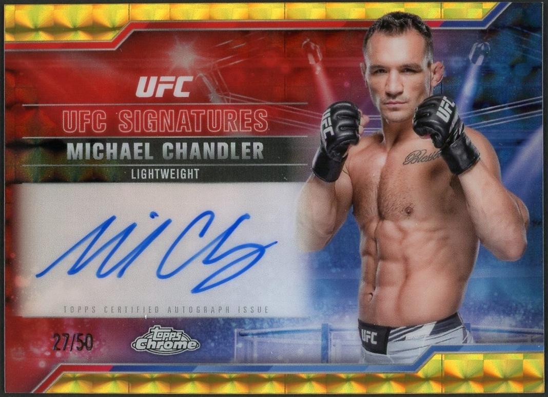 Michael Chandler [Geometric Gold Refractor] #SIG-MC