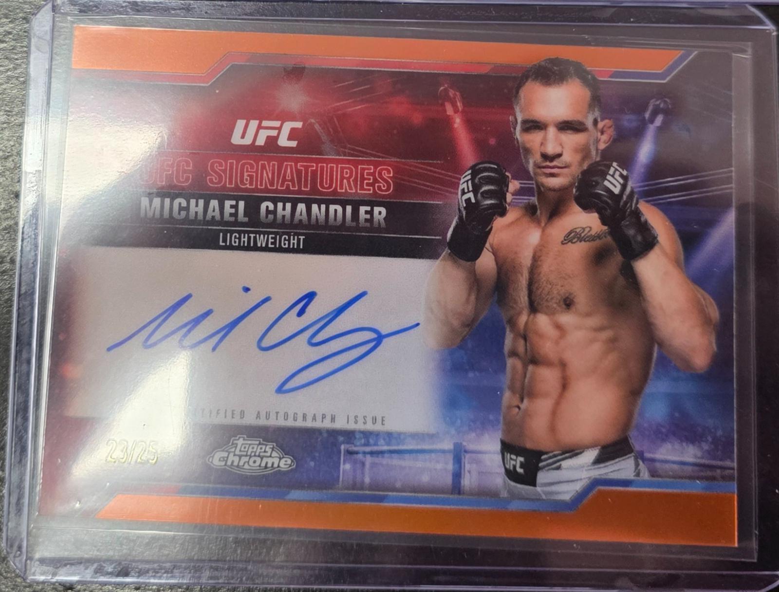 Michael Chandler [Geometric Orange Refractor] #SIG-MC