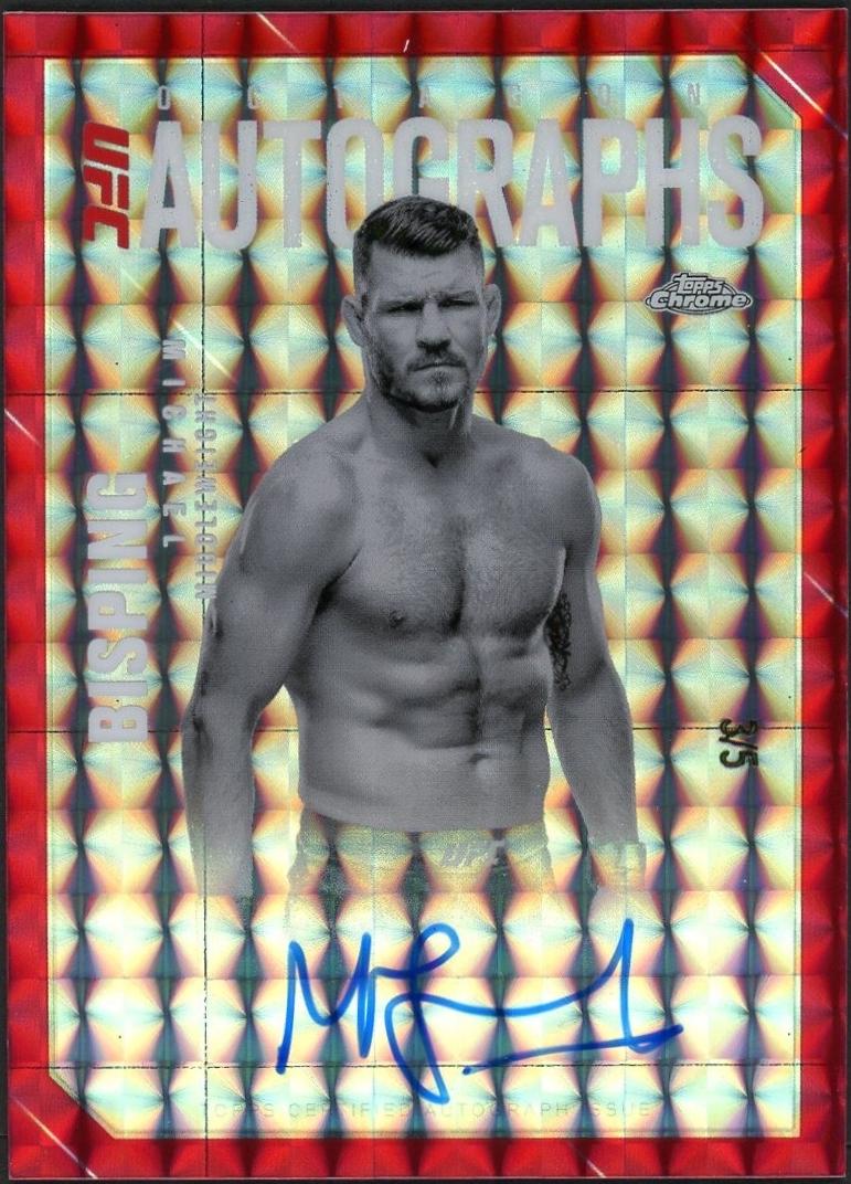 Michael Chandler [Geometric Red Refractor] #SIG-MC