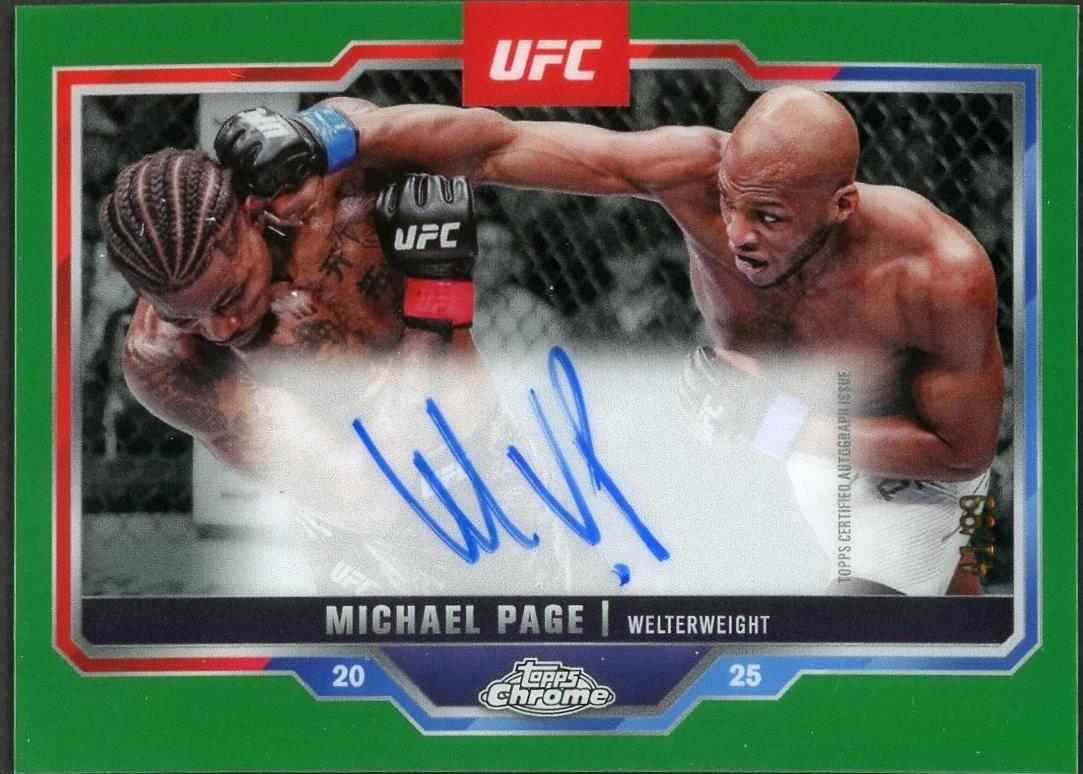 Michael Chandler [Green Refractor] #SIG-MC