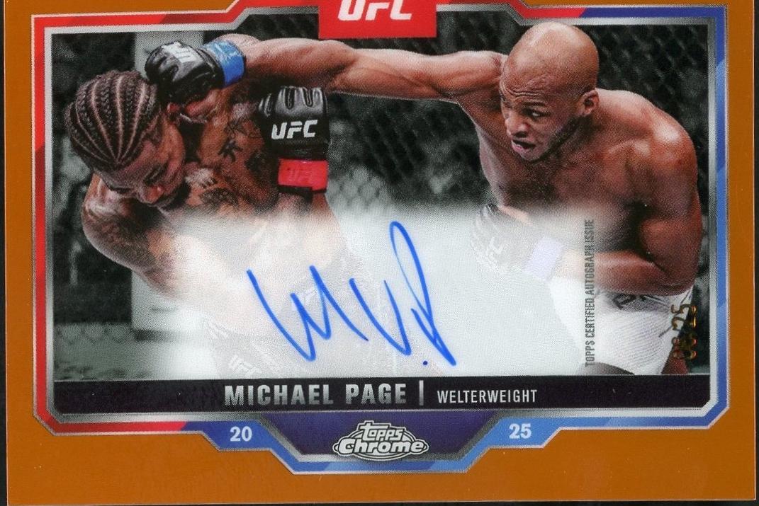 Michael Chandler [Orange Refractor] #SIG-MC